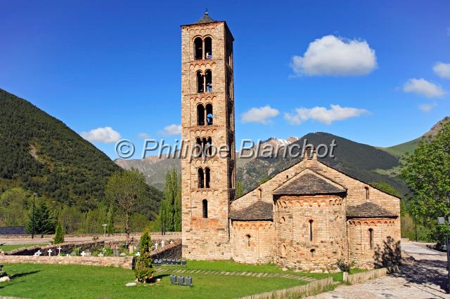 espagne catalogne 03.jpg - Eglise romane Sant Climent de Taüll, Vall de BoiCatalogne, Espagne